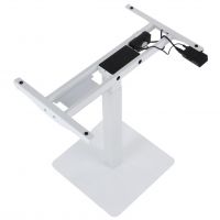 STEMA - PRATO Stelaż 05-2T/W | Elektrycznie Podnoszony | Jednosilnikowy | Wysokość 72-120 cm | Biały