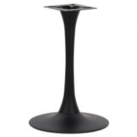 STEMA - Podstawa do stolika SH-9108-1/B | Metalowa | Czarna | Wysokość 73,5 cm