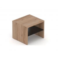 MASSONI - EXO Stolik biurowy EXST 08 W | 80x80x75h cm | wysoki