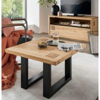 G+K MEBLE - WZ-0159 Stolik I | 70x70 | Dąb