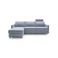 Sweet Sit - EMA Narożnik 1D(1)SL-2(160)FFP | Z funkcją spania i pojemnikiem | Stelaż włoski