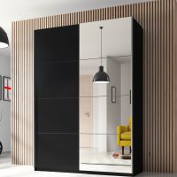 HELVETIA MEBLE WIERUSZÓW - BETA SZAFA 2 DRZWI PRZESUWNYCH, Z LUSTRAMI 22W01655