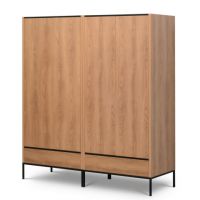 NEW ELEGANCE - NEW ELEGANCE LOFT KARMEL Szafa 1x LKSZ2DP | 1x LKSZ2D