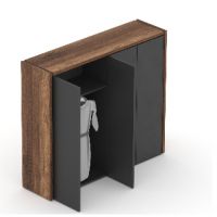 MASSONI - FUNDAMENTAL Szafa ubraniowo-aktowa MF 4164 UA | 164,4x44,5x145,6h cm | 4OH