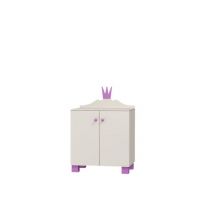 BabyBest - PRINCESSA - KORONA Szafka 2 drzwiowa KS-ST