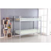 FURNITEX - BND006 Łóżko | Piętrowe | 90x200 | Metalowe | Szare