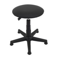 MAZUR KRZESŁA - Taboret Black Skaj | Na Stopkach