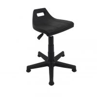 MAZUR KRZESŁA - PU 1 Taboret Black | Na Stopkach