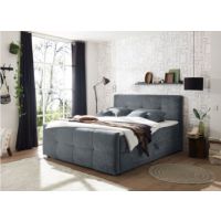 MEBLE BEST - VEGAS Łóżko Kontynentalne 180x200 z pojemnikiem na pościel