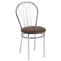 FURNITEX - VENUS Krzesło | Ciemny brąz