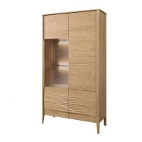 MEBIN - TANGO Witryna podwójna | Prawa 1DS1D z oświetleniem