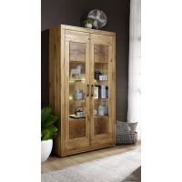 G+K MEBLE - WZ-0315 Witryna II | Dąb